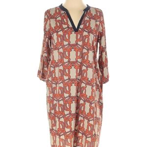 Geometric print shirt  dress